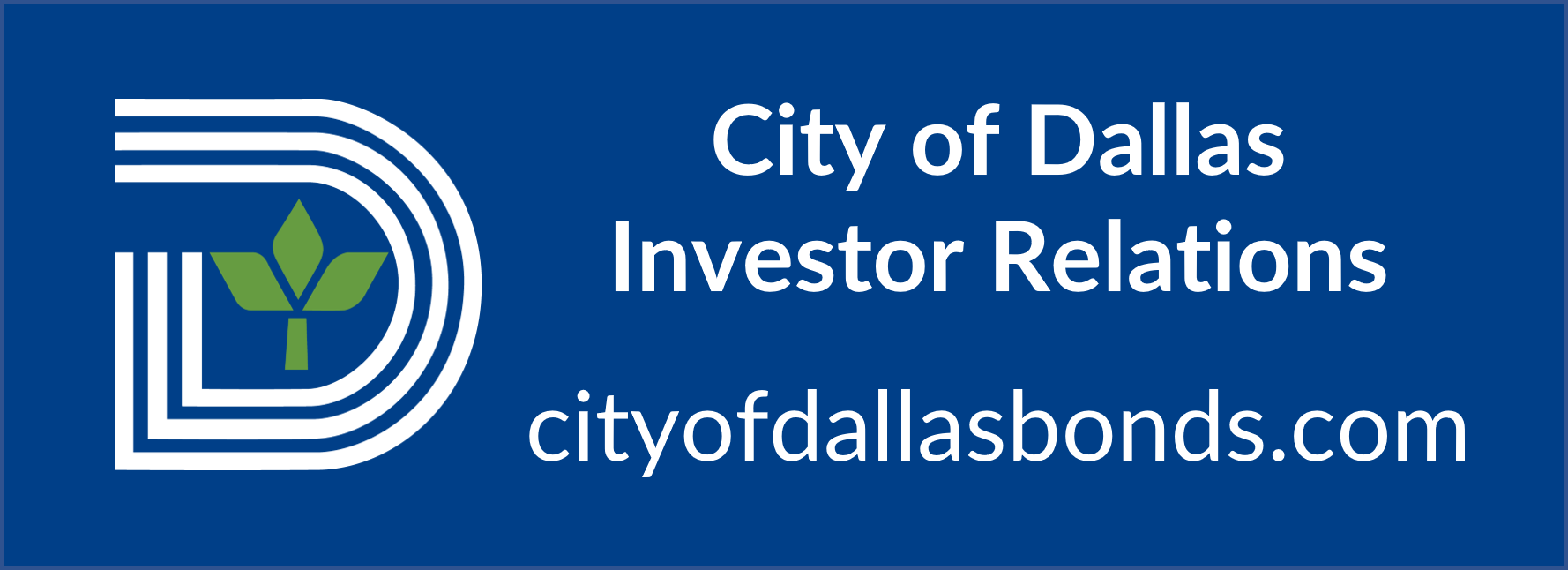 City Of Dallas Investor Relations 